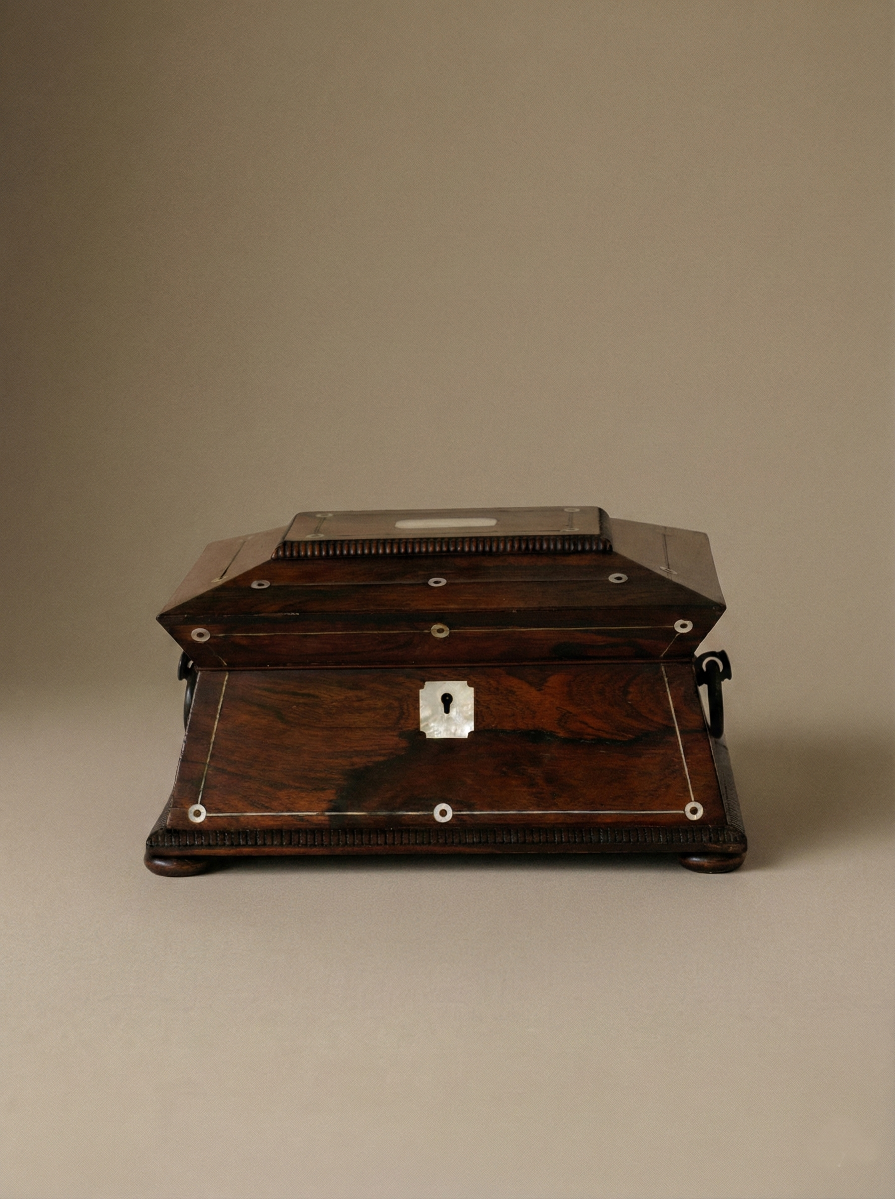 Victorian Wooden Jewellery Box