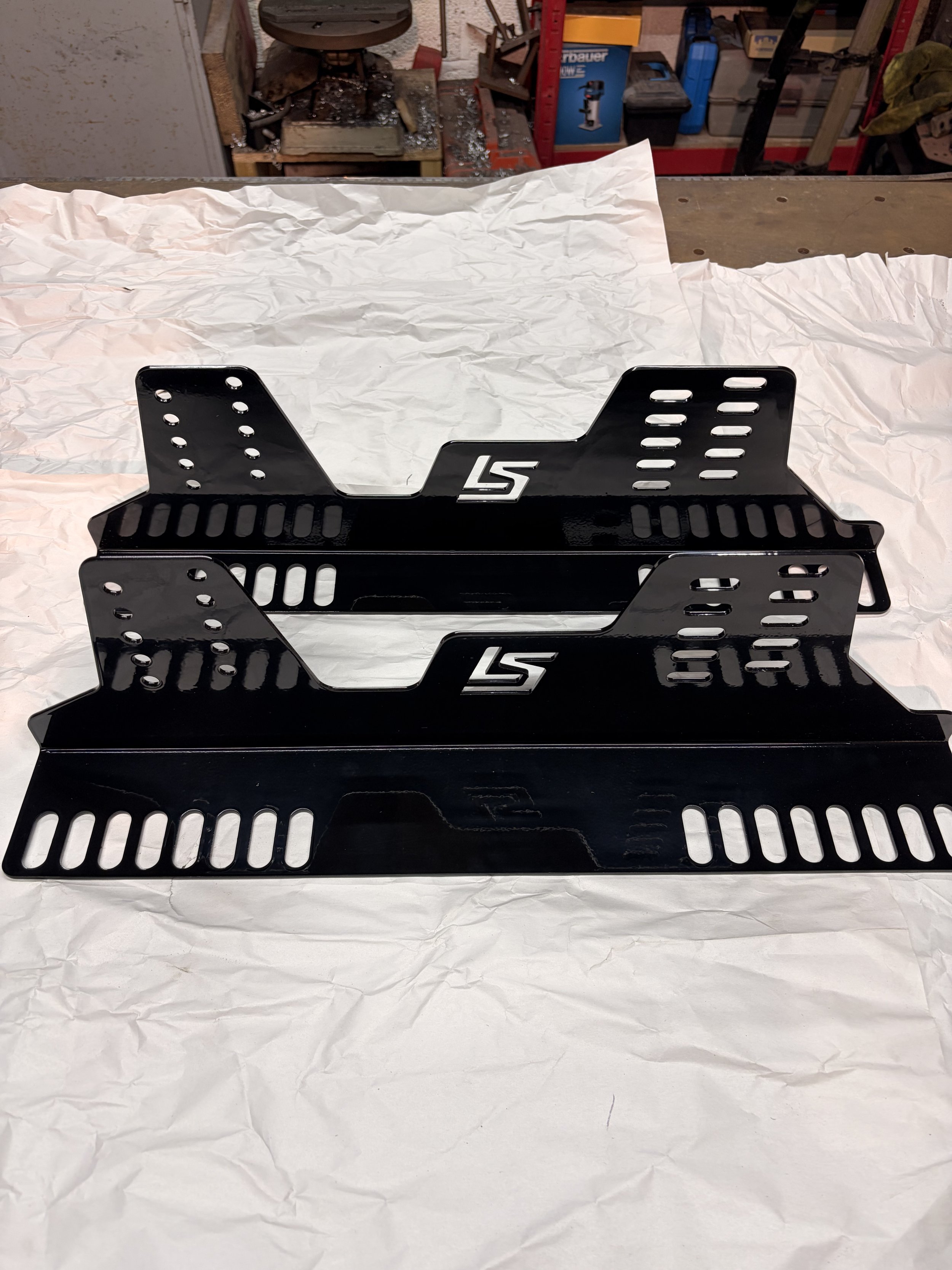 BMW E36 Side mount seat rails