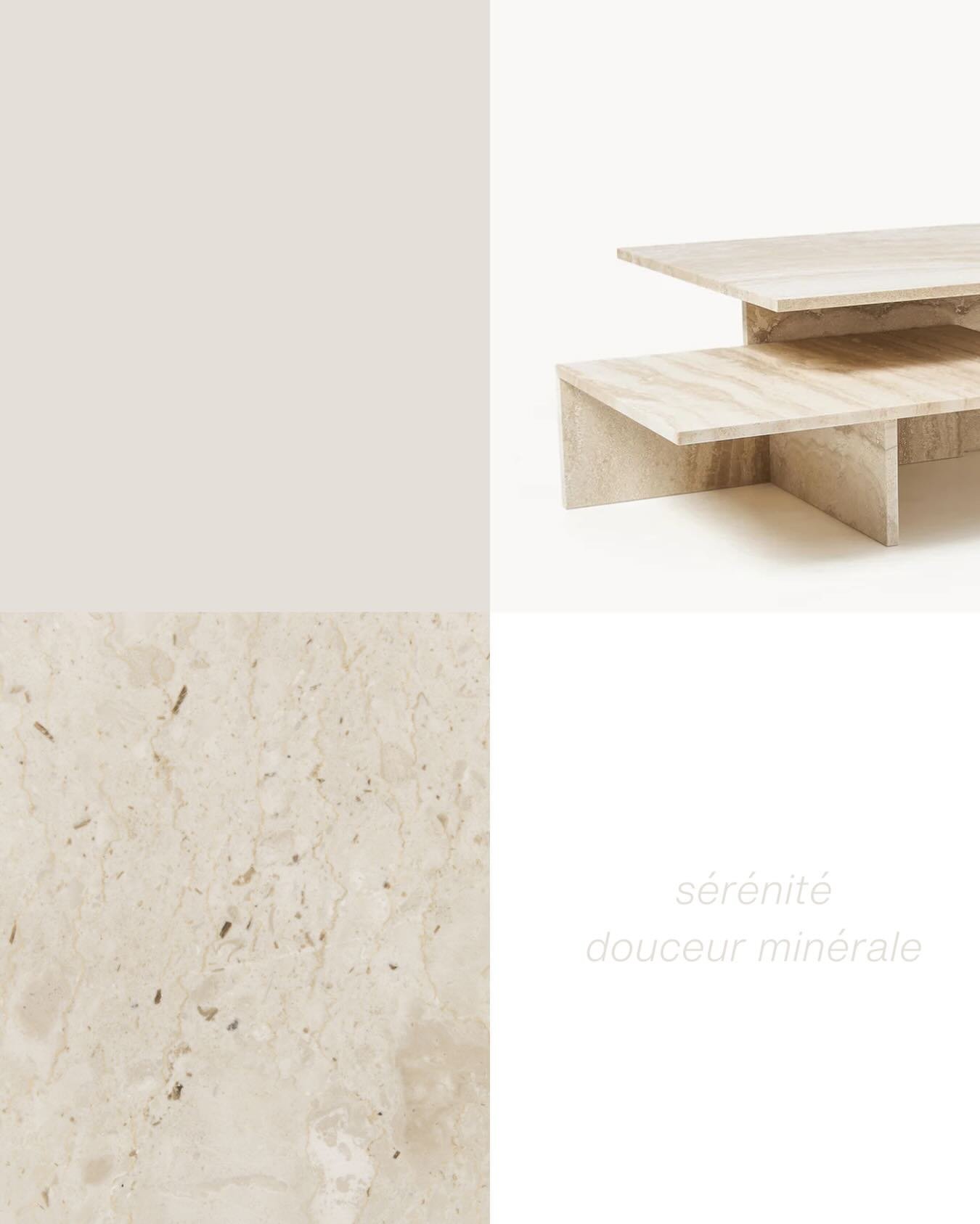 Mati&egrave;res min&eacute;rales, lignes &eacute;pur&eacute;es, tons naturels.
Une atmosph&egrave;re pens&eacute;e pour inviter au calme et &agrave; l&rsquo;&eacute;quilibre. 🐚