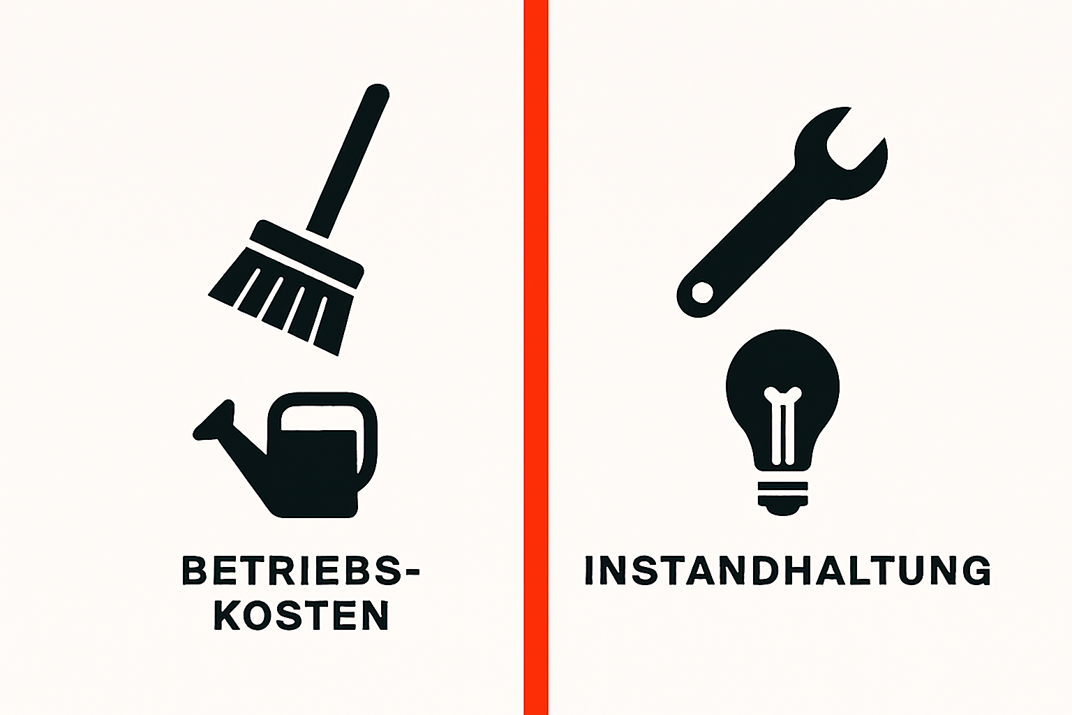Instandhaltung vs. Betriebskosten: Die rote Linie, die Sie Tausende kosten kann