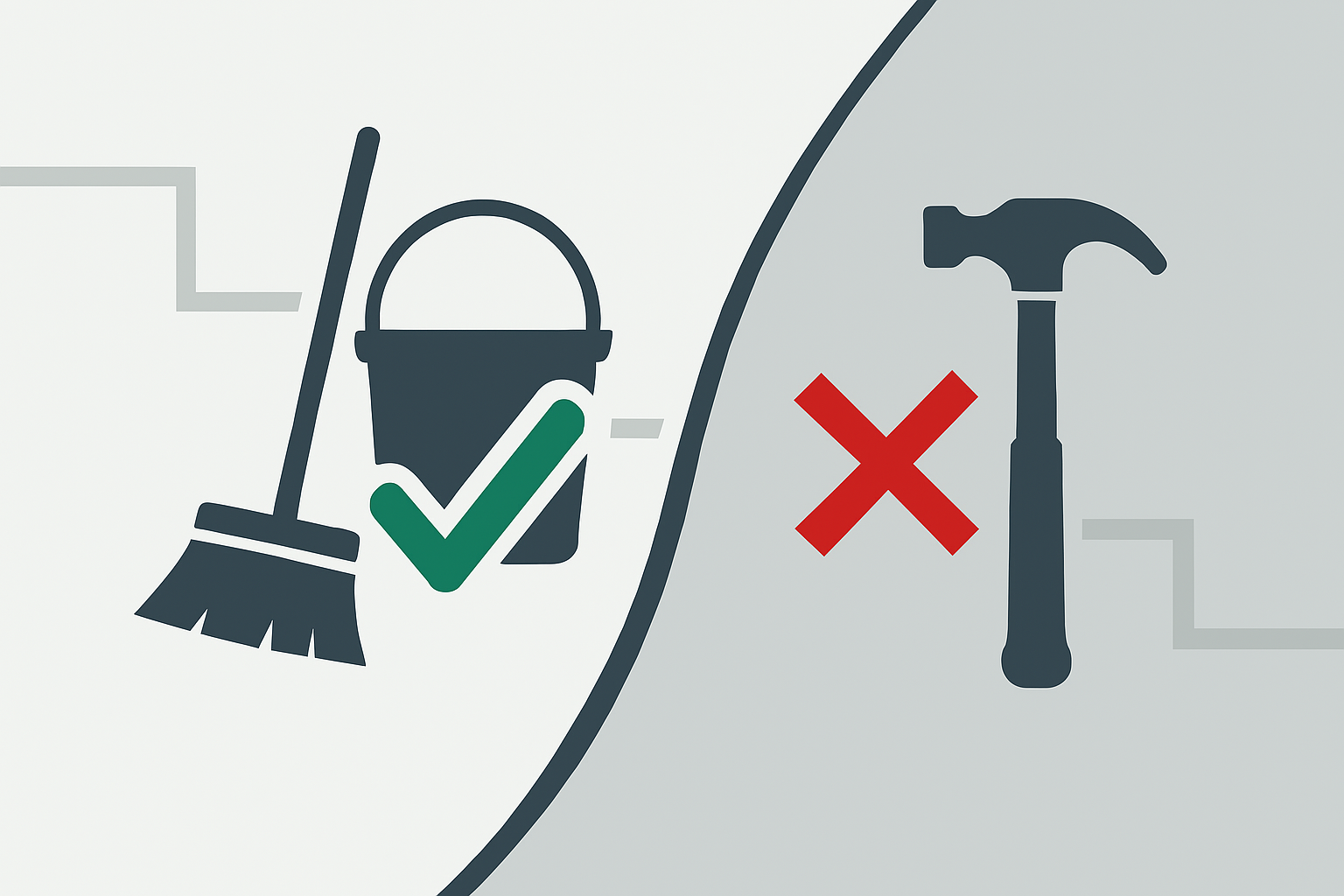 Gebäudereinigung: Was Sie für die Sauberkeit umlegen dürfen (und was nicht)