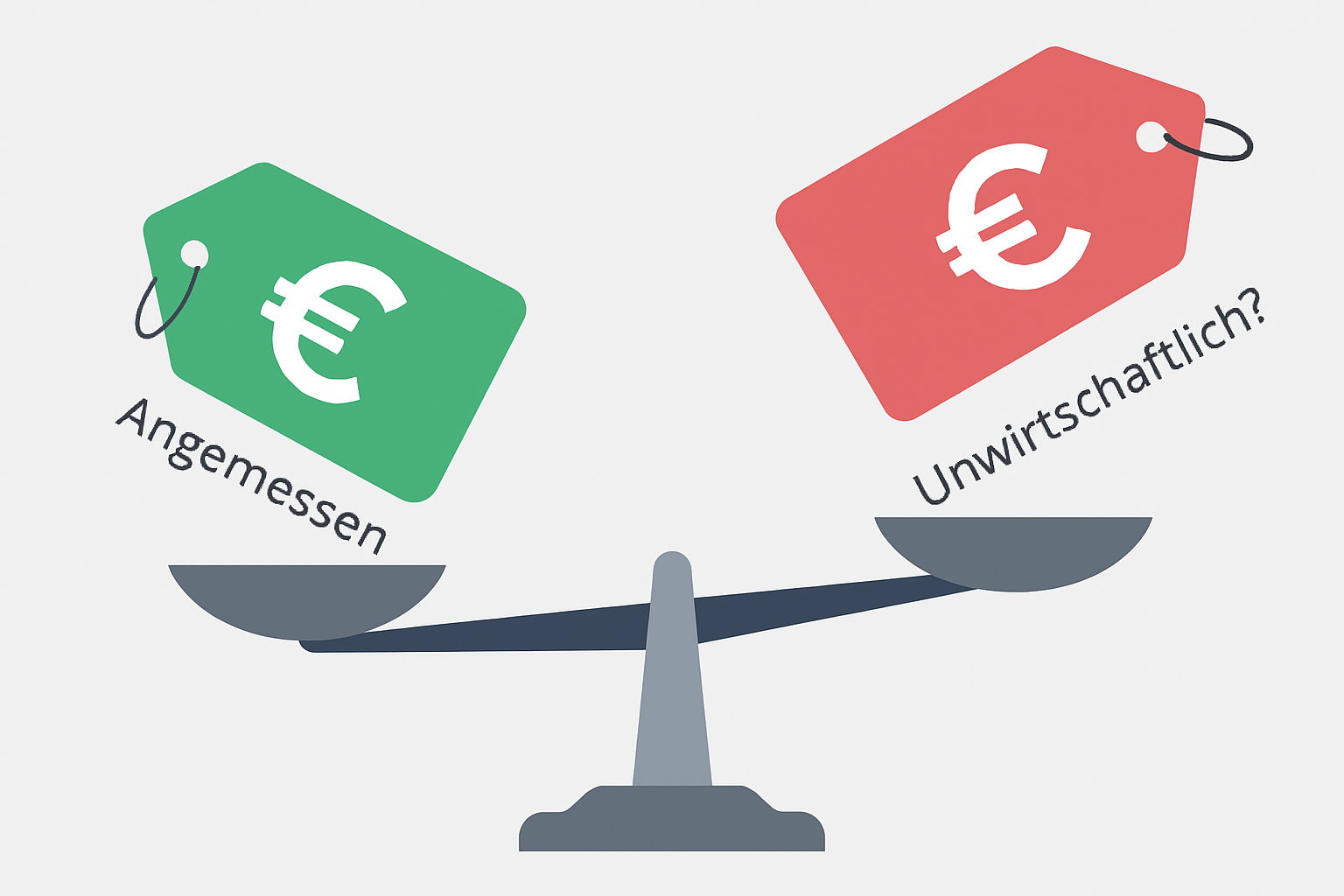 Das Wirtschaftlichkeits-gebot: Wie teuer dürfen Nebenkosten sein?