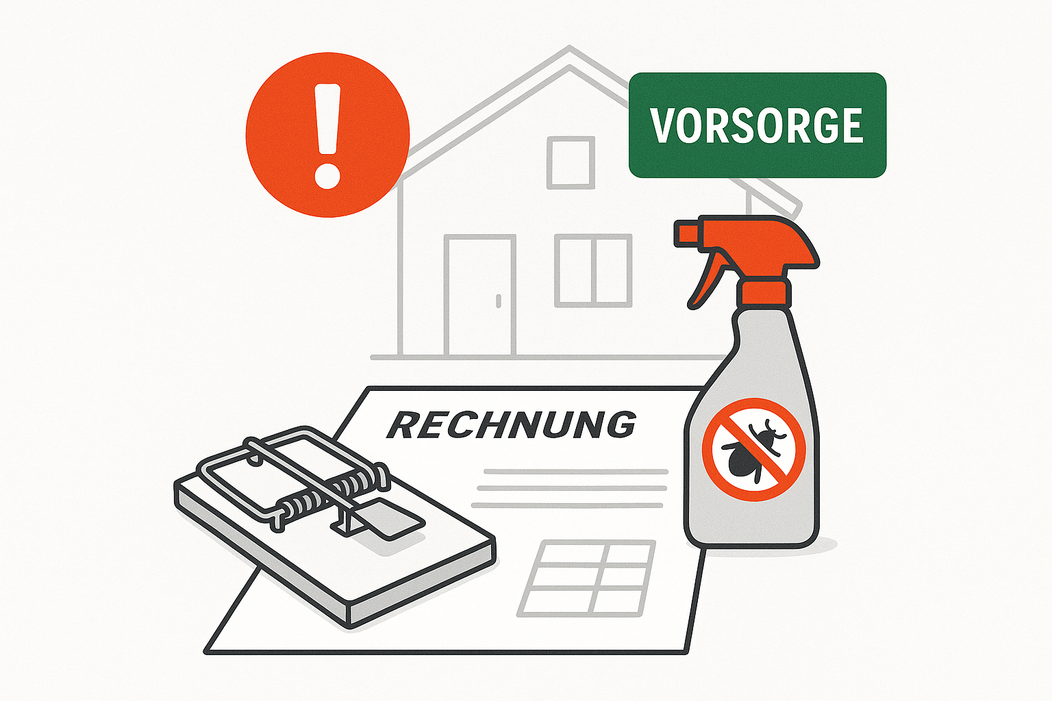 Ungeziefer &amp; Schädlinge: Wer zahlt den Kammerjäger? (Vermieter vs. Mieter)