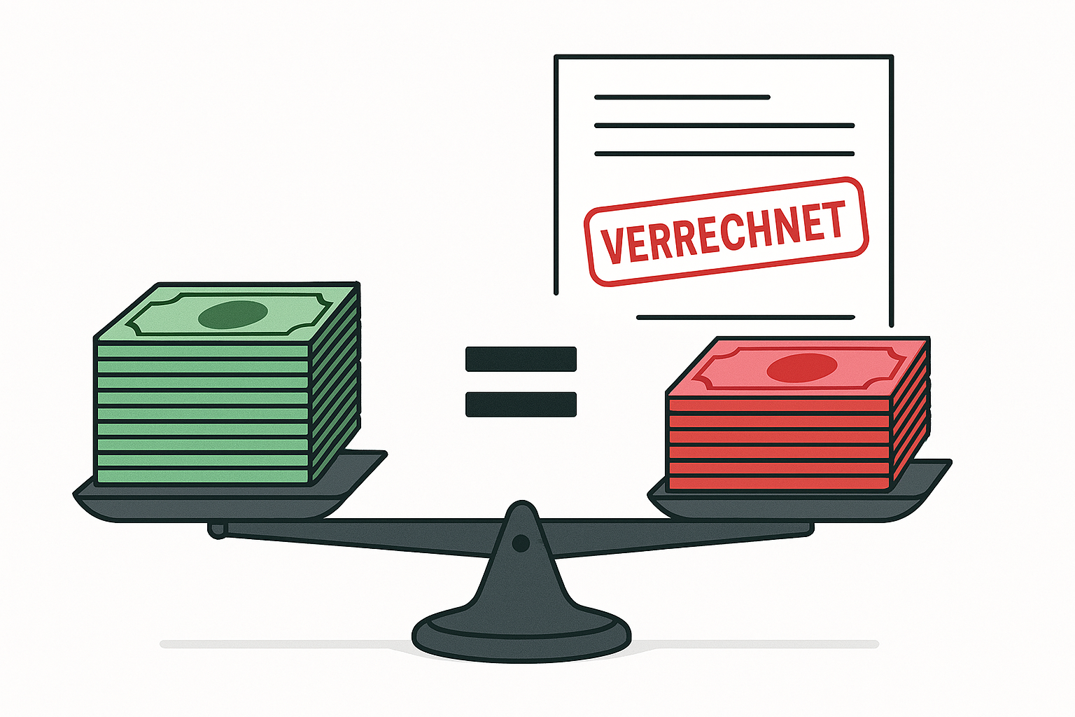 Guthaben aus Nebenkosten: Darf ich es mit Mietrückständen verrechnen?