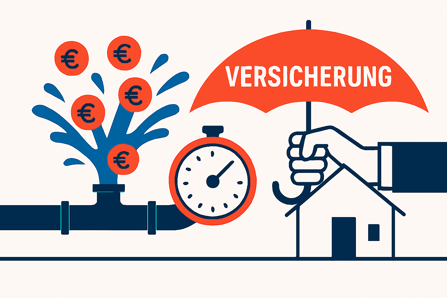 Rohrbruch &amp; Leckage: Wer zahlt für das verschwendete Wasser in der Abrechnung?