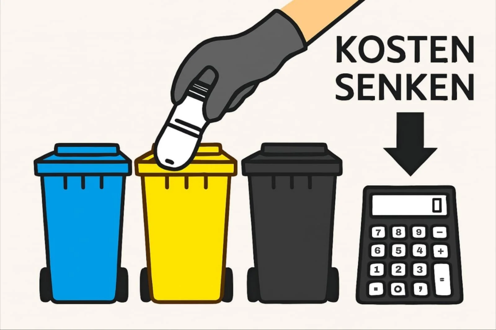 Müll-Chaos: Darf ich die Kosten für einen Müll-Sortierer auf die Mieter umlegen?