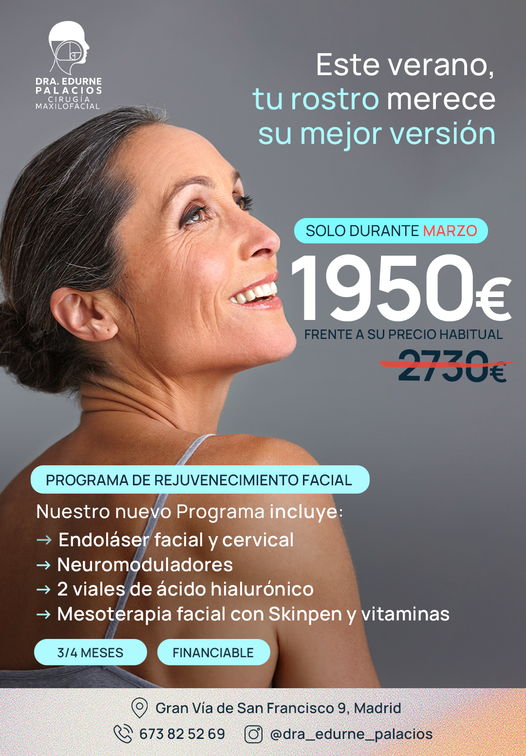 Plan de rejuvenecimiento facial completo