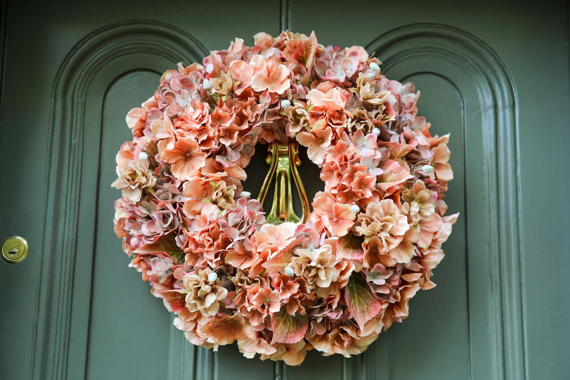 Petals of Autumn Luxury Wreath 50 and 60 cms
