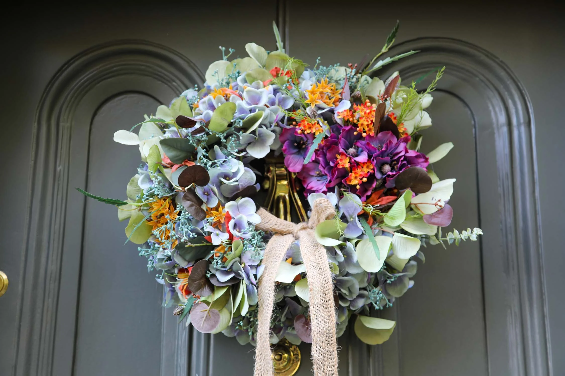 Luxury Autumn Statement Wreath 55cms