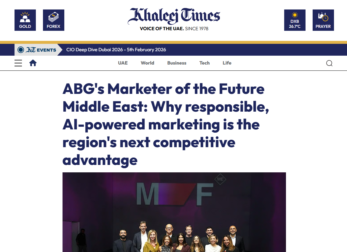 Khaleej Times article