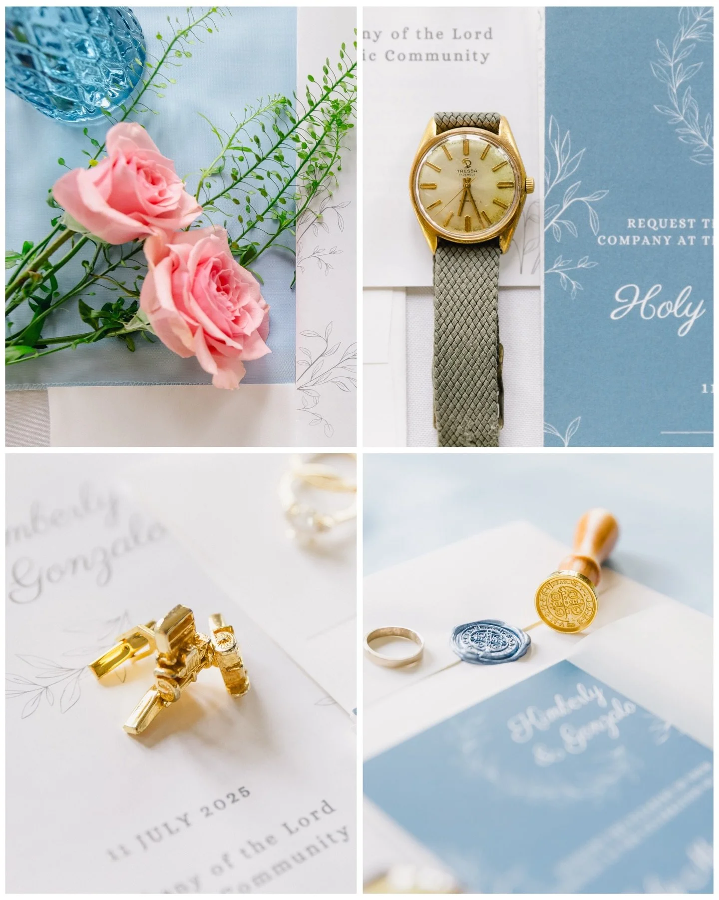 The most beautiful details from this beautiful wedding. I usually start the day capturing all the little details which make your wedding uniquely yours. Don&rsquo;t worry, I have a special guide for you on how to make this set perfect and memorable.
