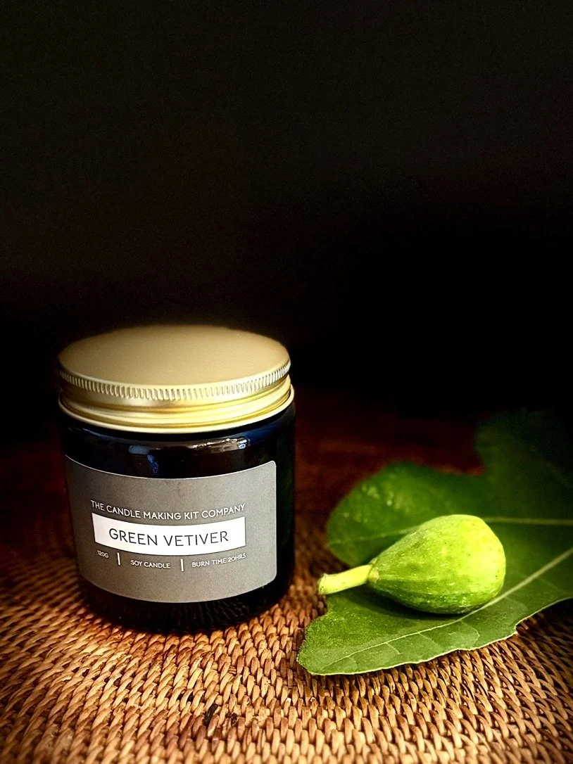 Green Vetiver Candle Kit