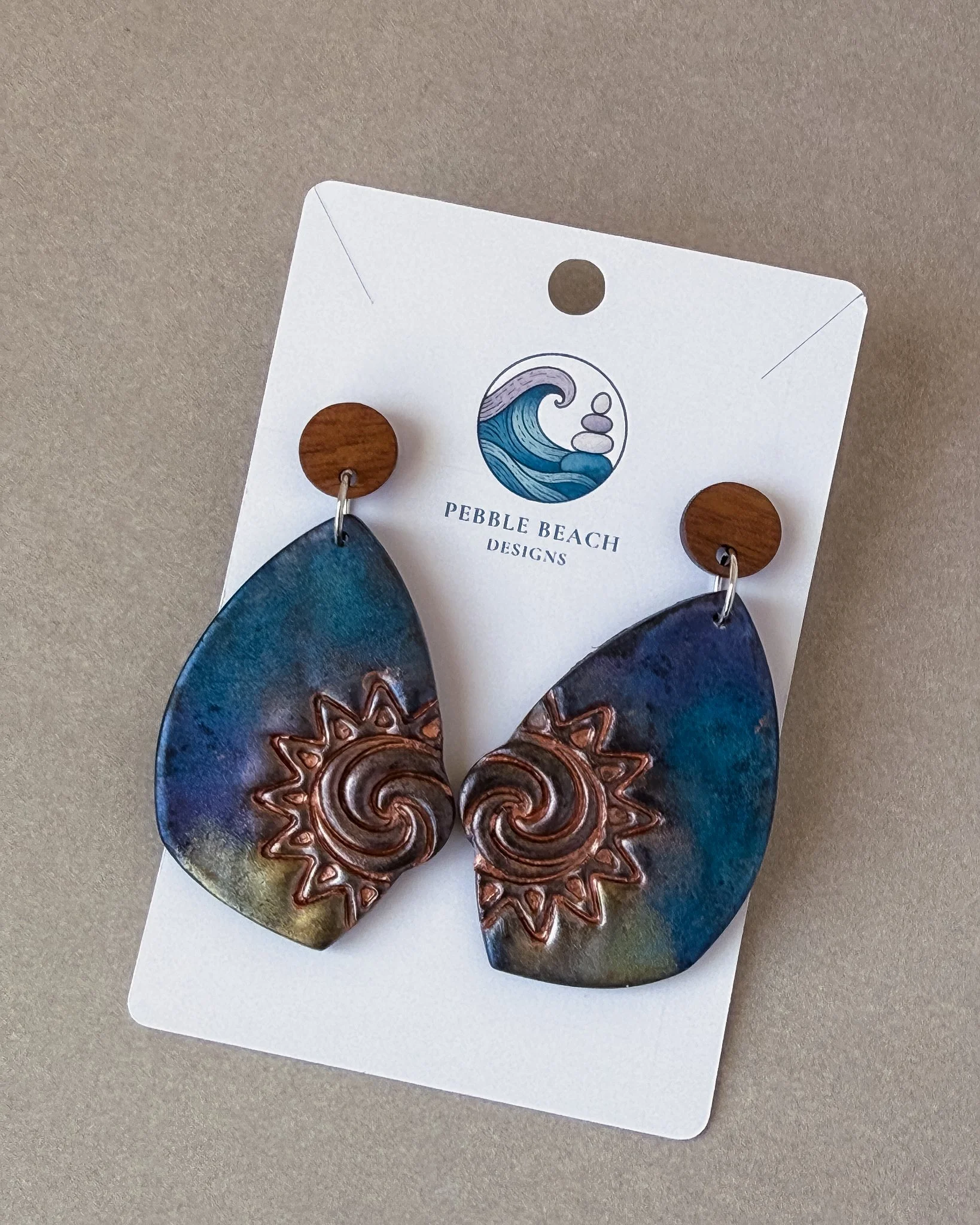 Sunburst Statement Earrings