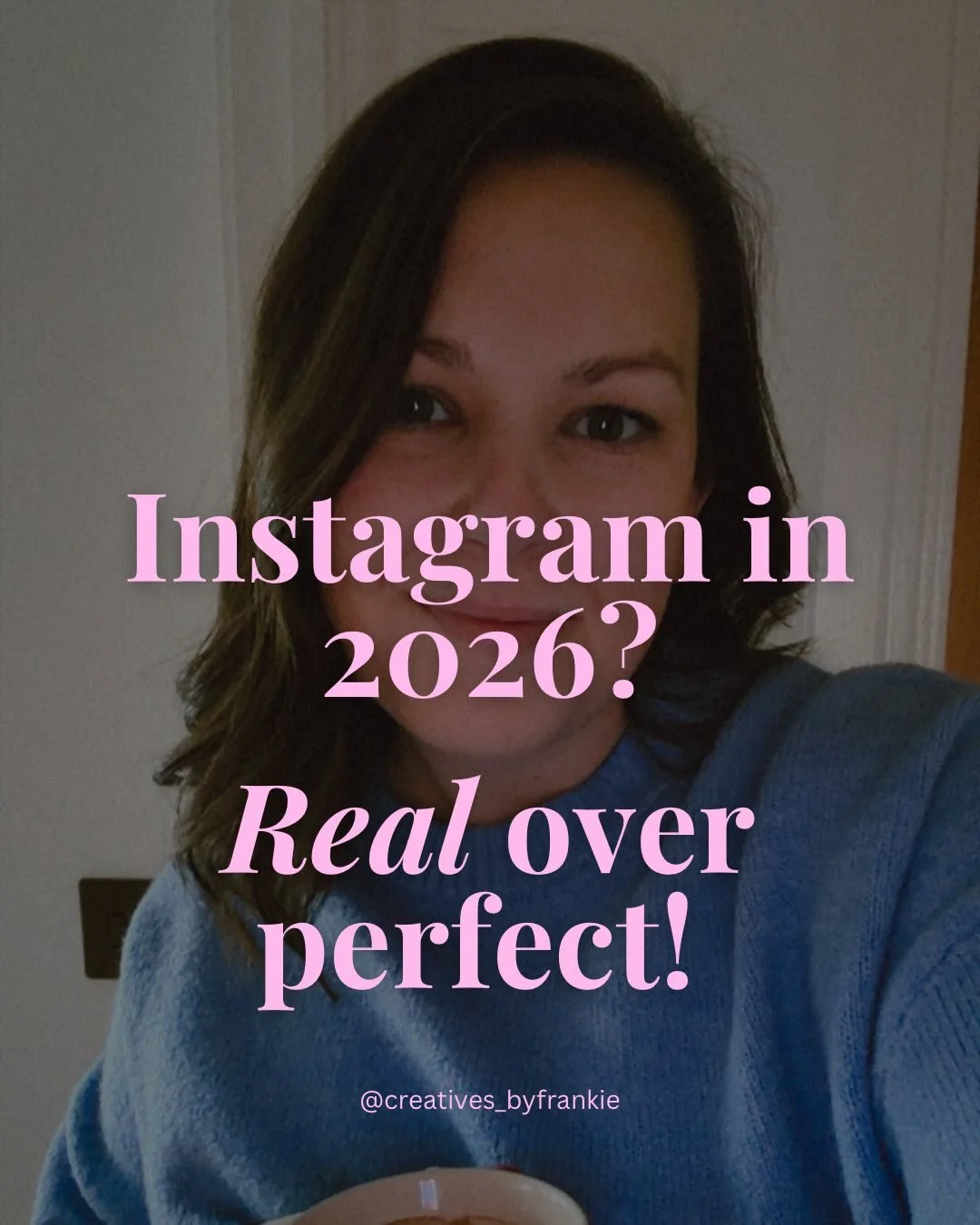 Instagram is changing&hellip;again 😅

This week Adam Mosseri (Head of Instagram) shared that the platform is shifting more towards real, human, authentic, personality-led content and I actually think this is going to be such a positive change for sm