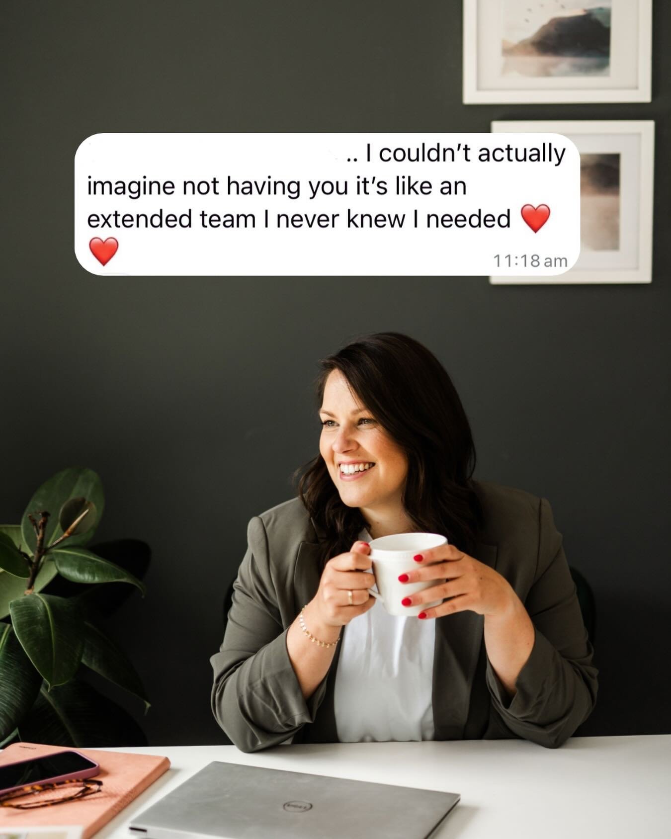 When I receive messages like this from my clients, not only does it mean the world to me but it also reaffirms that I&rsquo;m doing my job in the best way possible. 

I don&rsquo;t want to just come in and tell you what I think you should do and then