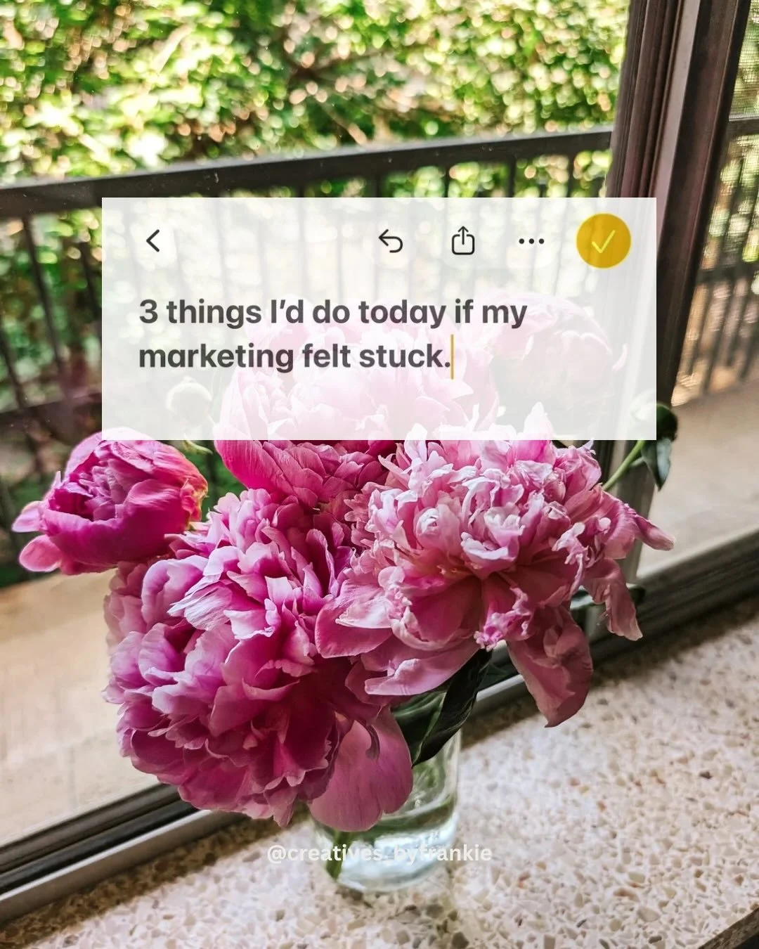 Ever sat down to work on your marketing and just thought &lsquo;where do I even start?&rsquo; 🥴

I guarantee you&rsquo;re not the only one! When you&rsquo;re running everything yourself it&rsquo;s so easy to end up busy but not actually getting anyw