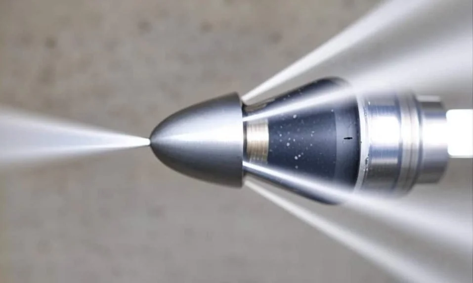 High-pressure drain jetting via LC Drainage Services in Hertfordshire and North London.