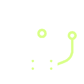 Line drawing of a vintage film camera with a large reel on top and a smaller reel on the side, mounted on a rectangular base.
