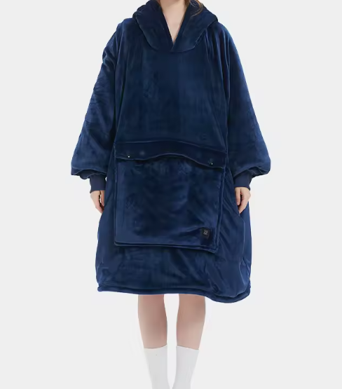 Toastee Heated Hoodie (Navy Blue)