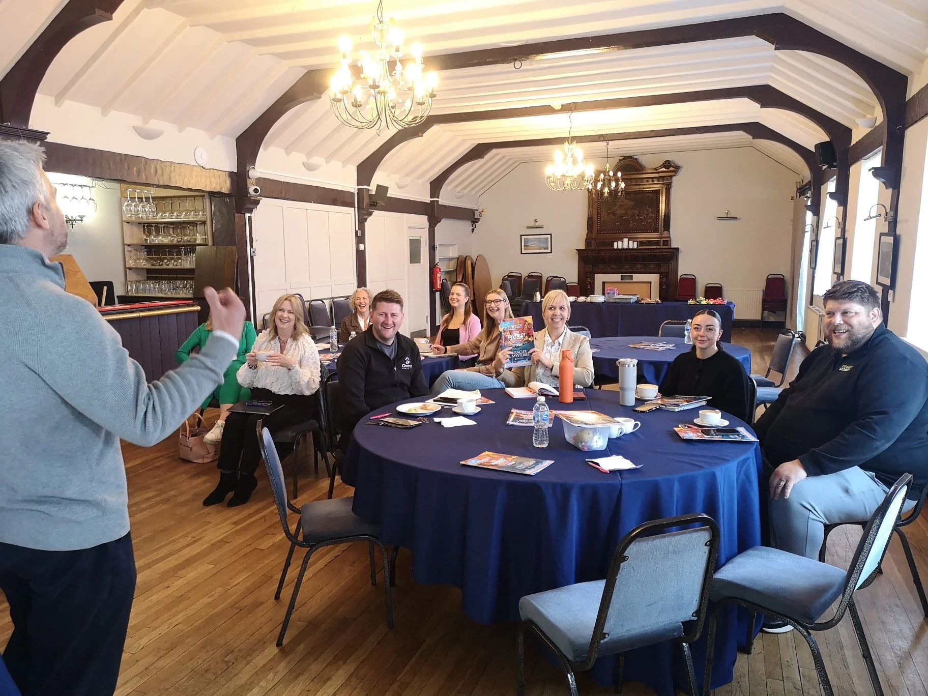 BRBN Run networking into training for members and guests