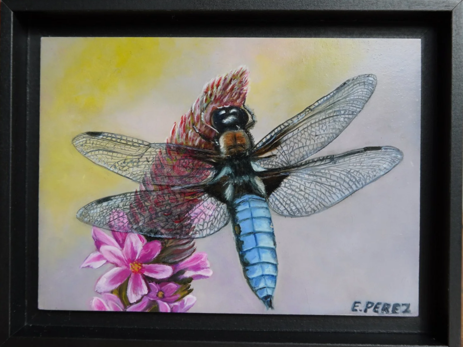 The Blue Dragonfly - Edith Perez