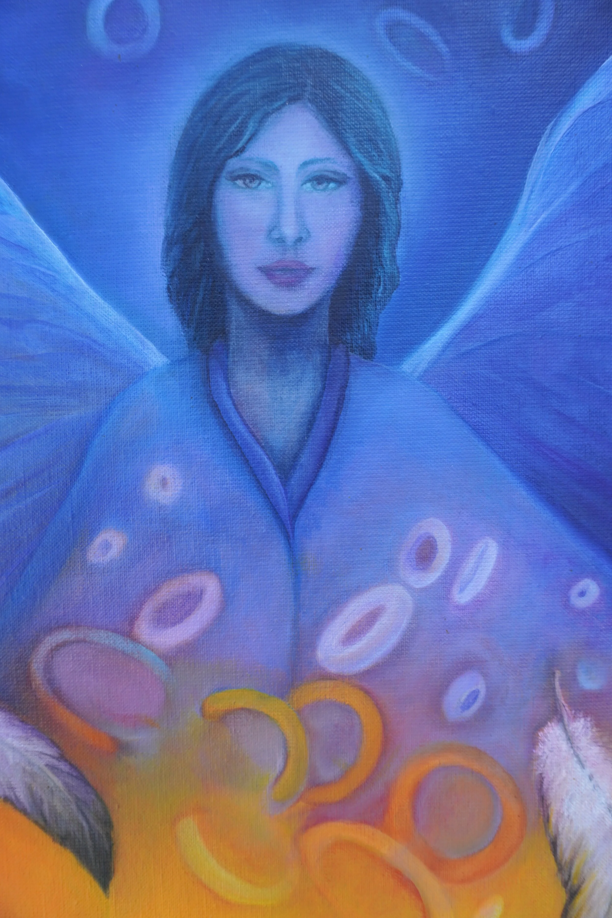 The Dreamcatcher  -Oil on canvas - Edith Perez Art