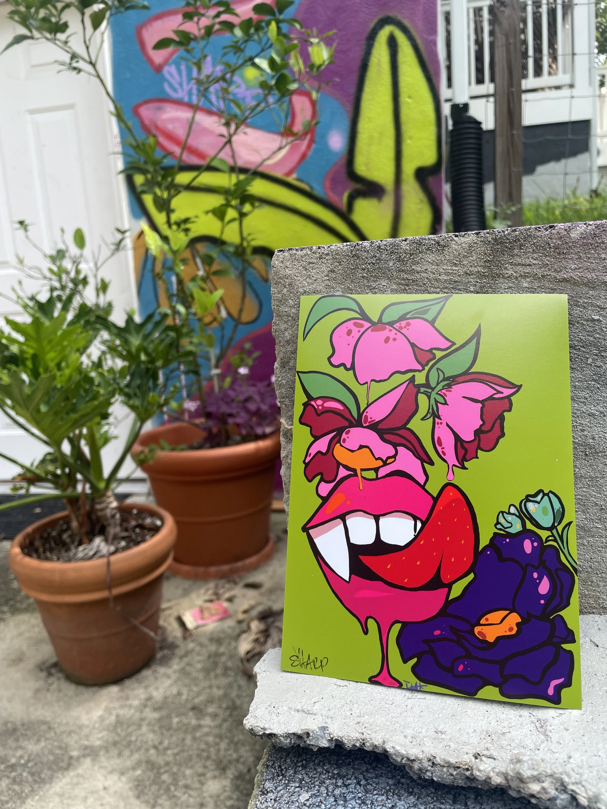Original Digital Print - Green