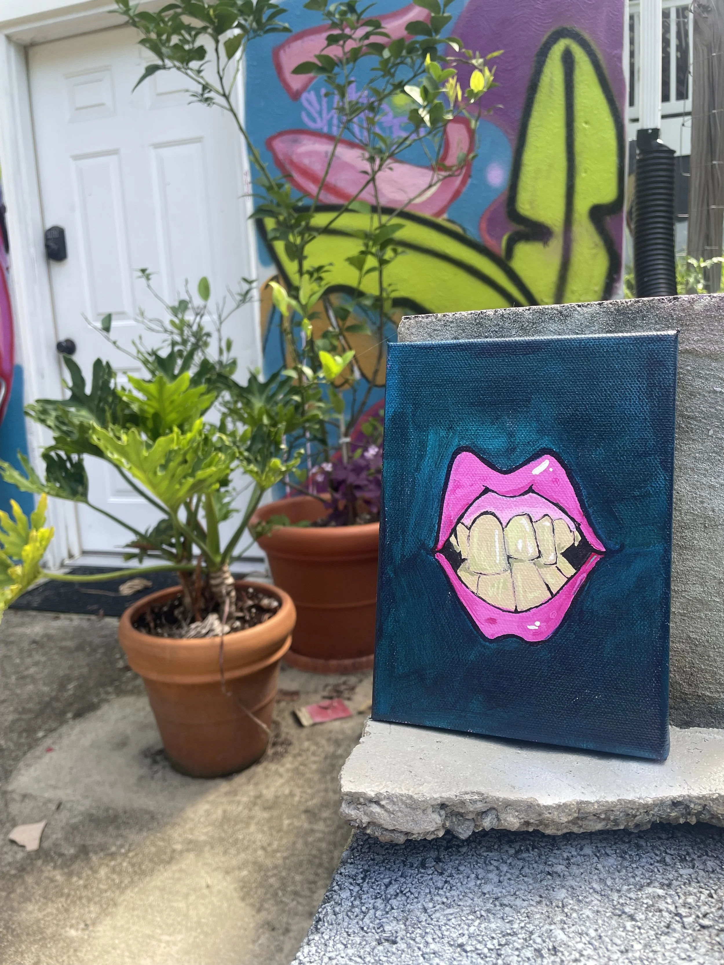 Canvas - Original Painting - "Chagrin"