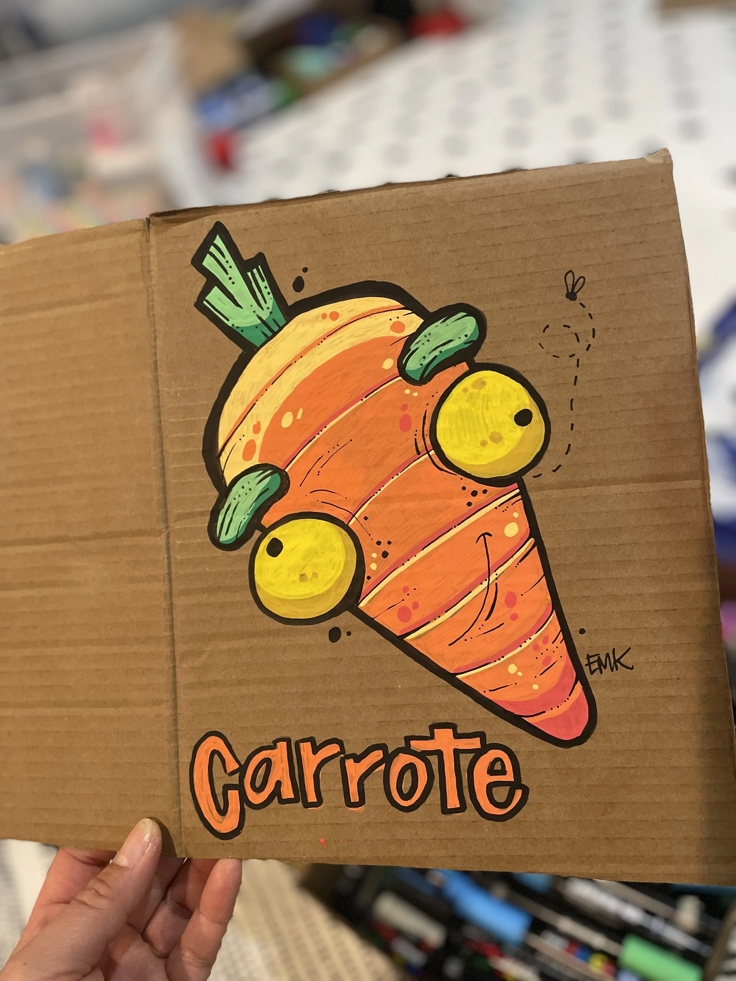 Doodle Study “Carrote”