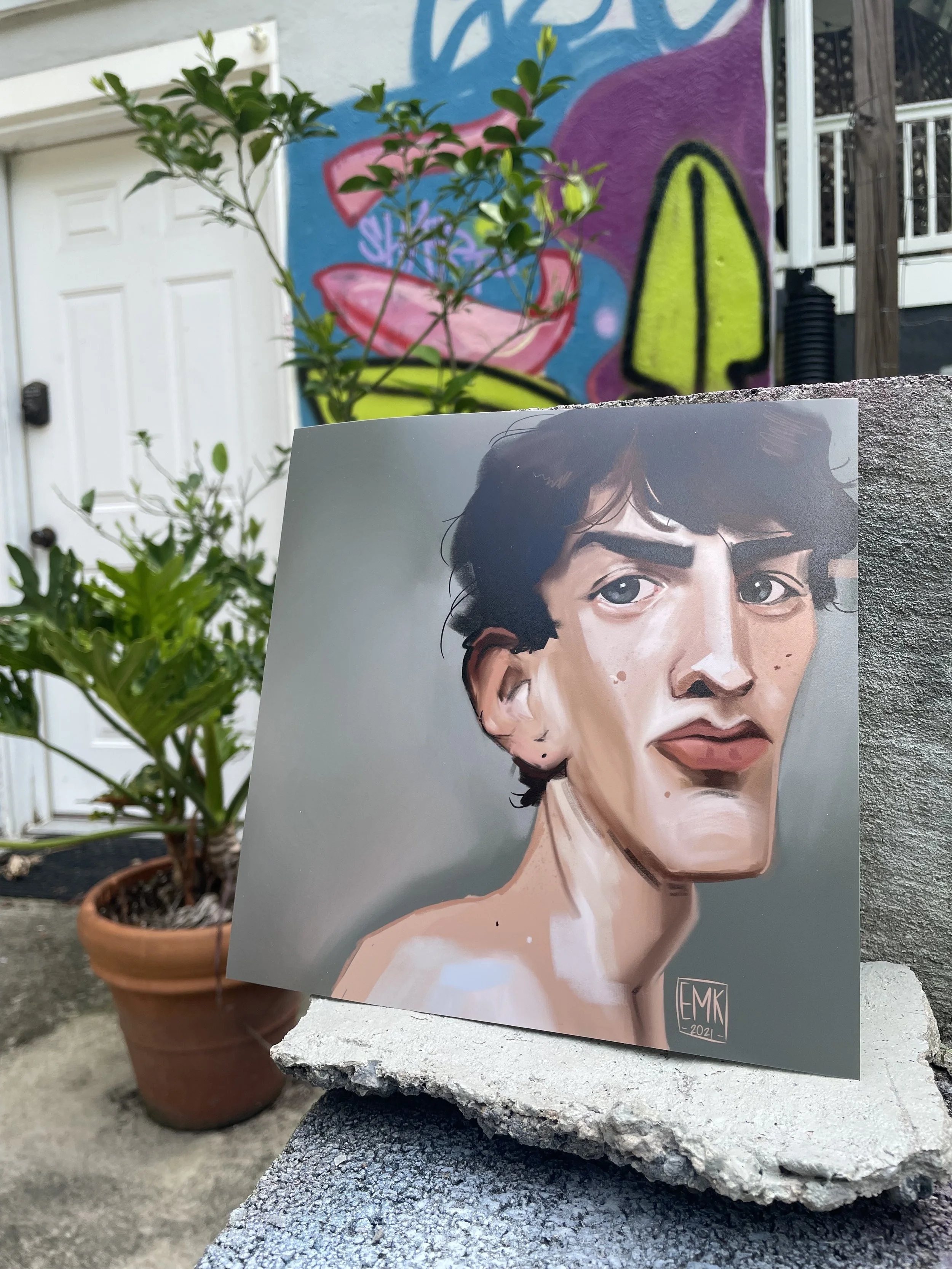 Original Digital Art - Print