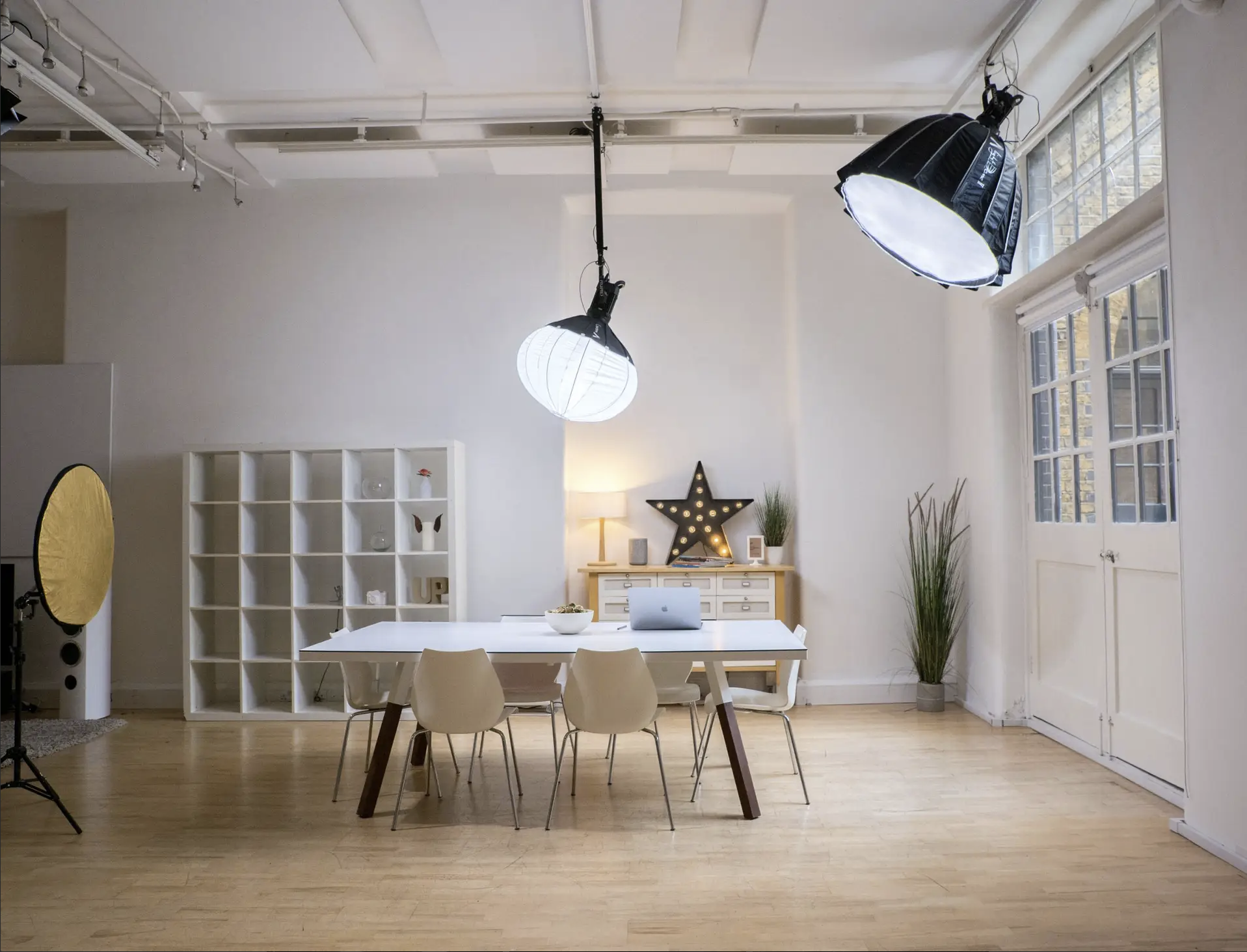 Warehouse doors/table