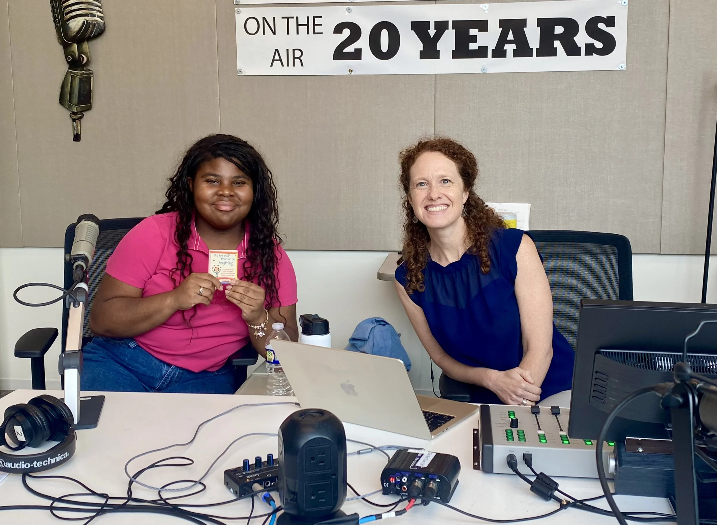 Vianna Fornville and Whitney Fry at WCOM