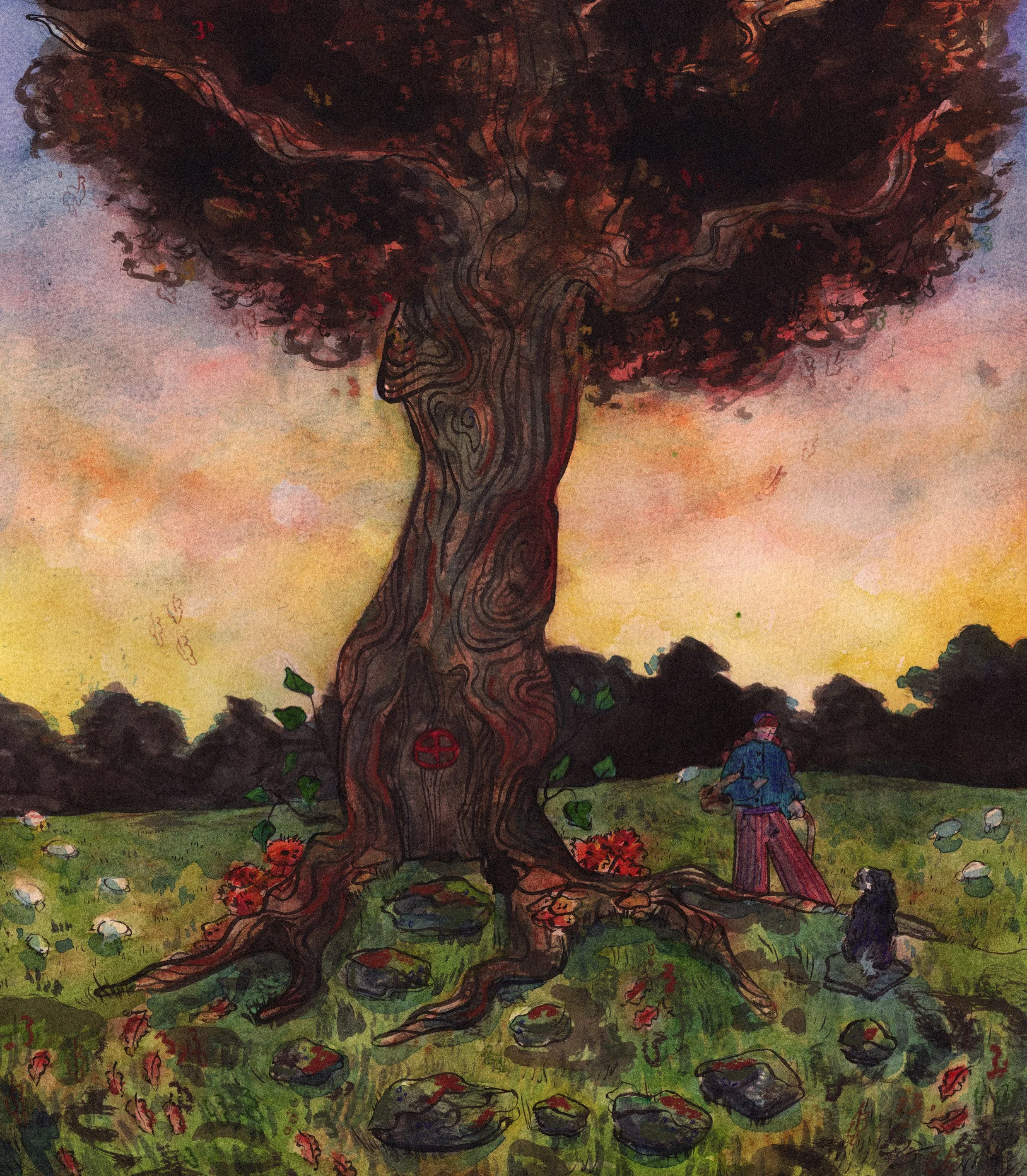 Oak for Peachtober