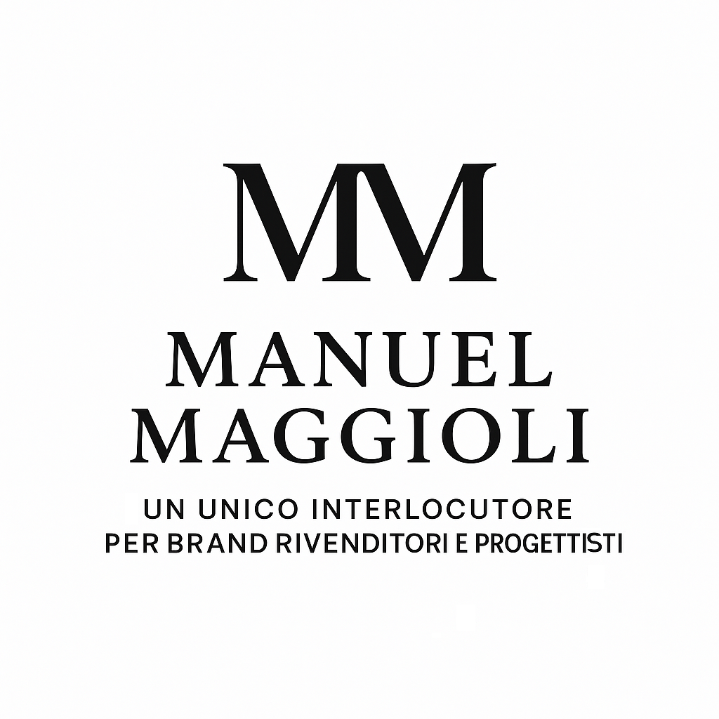 Manuel Maggioli Un unico interlocutore per progettisti e rivenditori di superfici e arredo bagno.