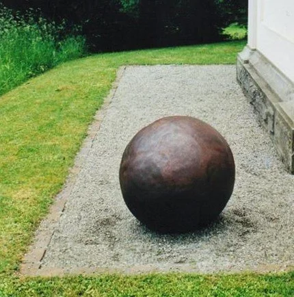 la boule, 1998, acier