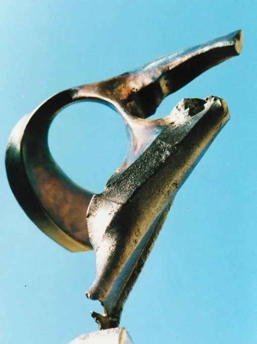 l`oiseau IV, 1995, acier