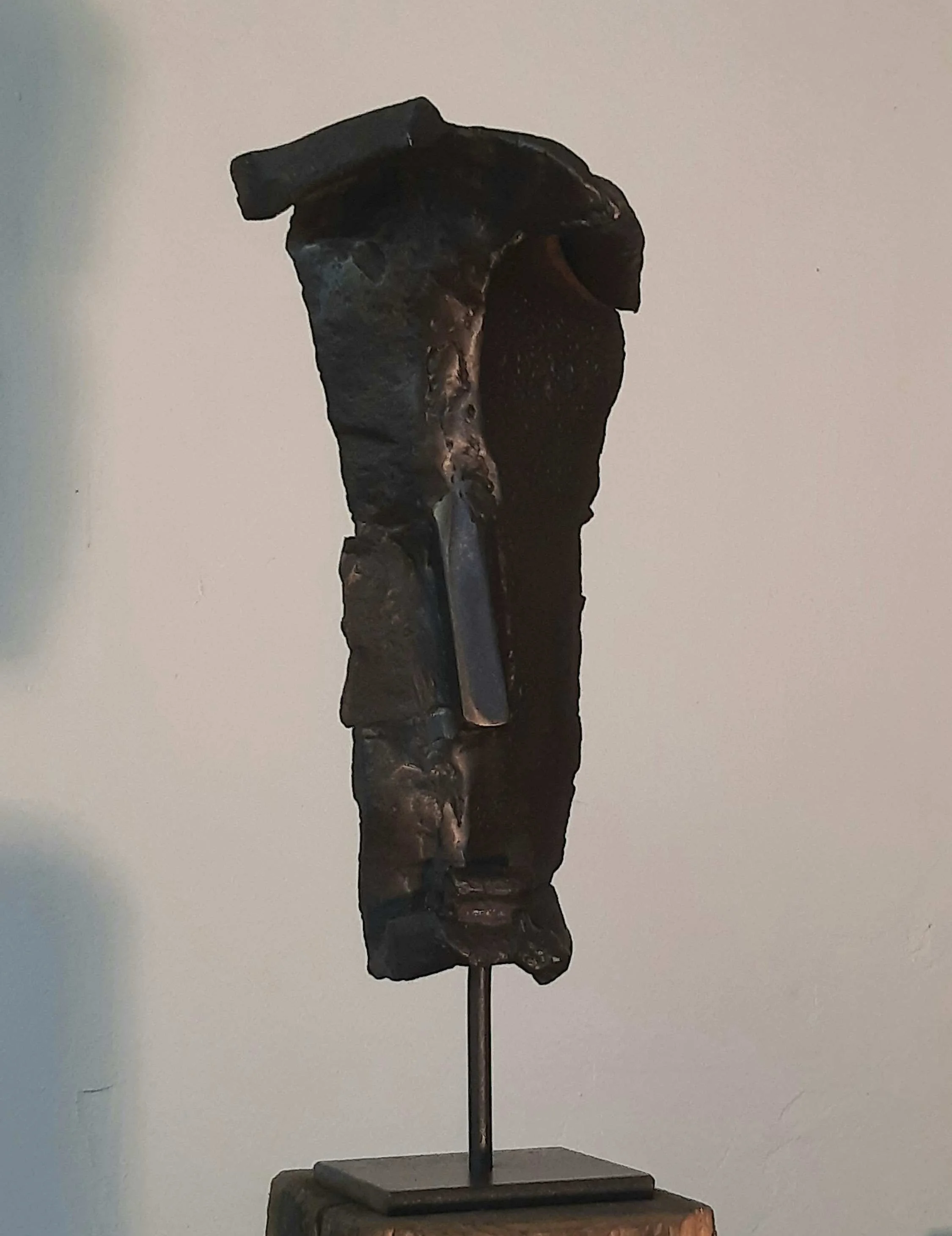 tête 24042024, 2024, acier