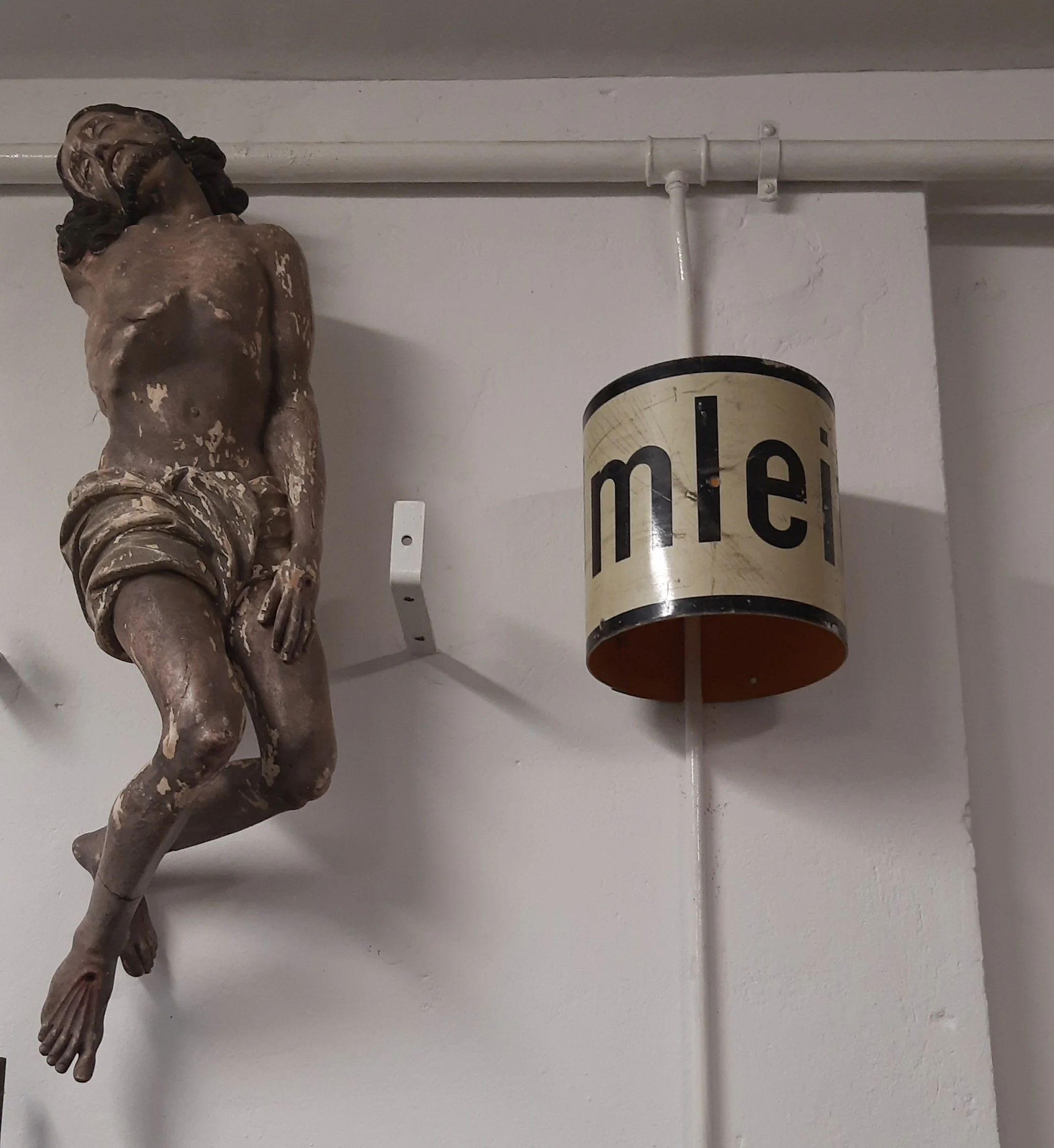 Umleitung um Leitung, 2021, Alu