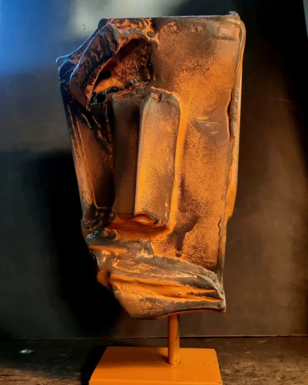 tête 10042024, 2024, acier