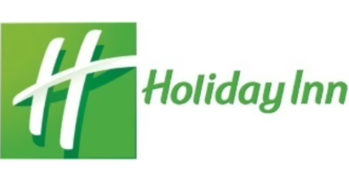 Holiday Inn logo with green background and white lettering.