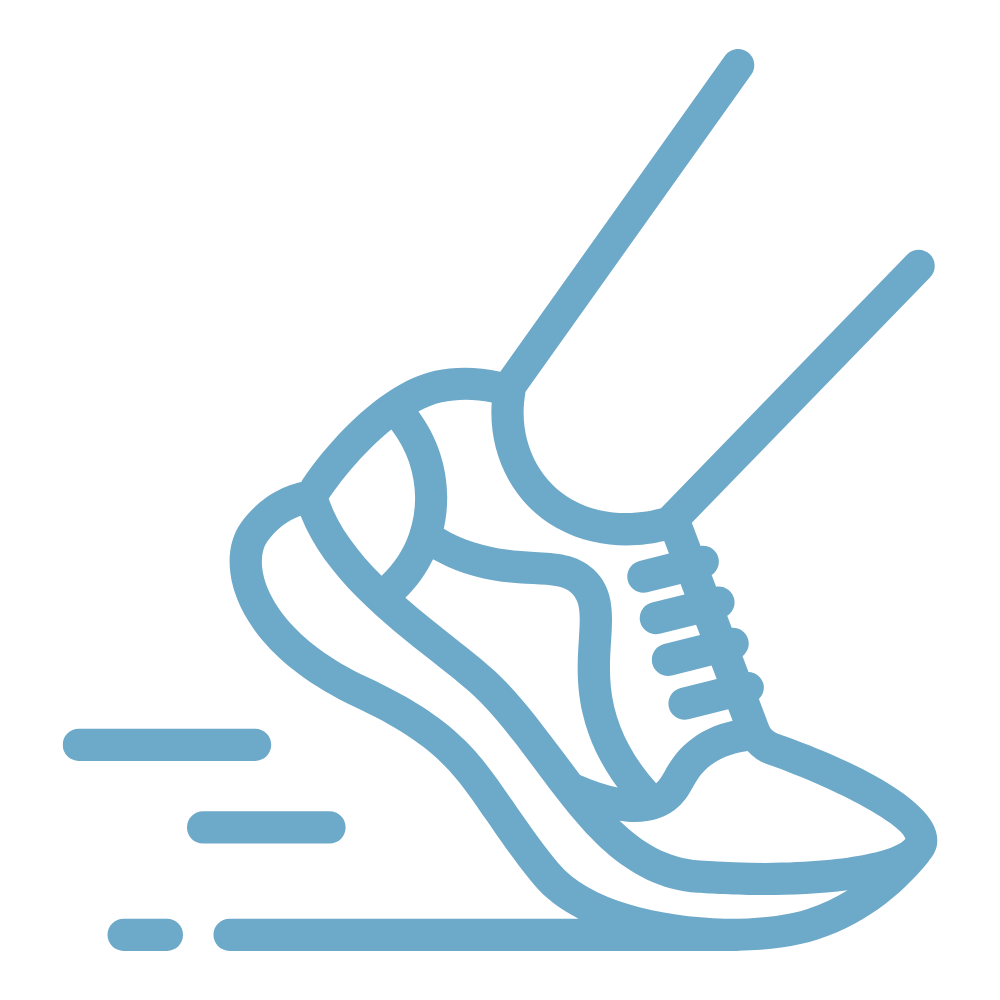 Shoes are required on the Aqua Climb at Curve Water Sports