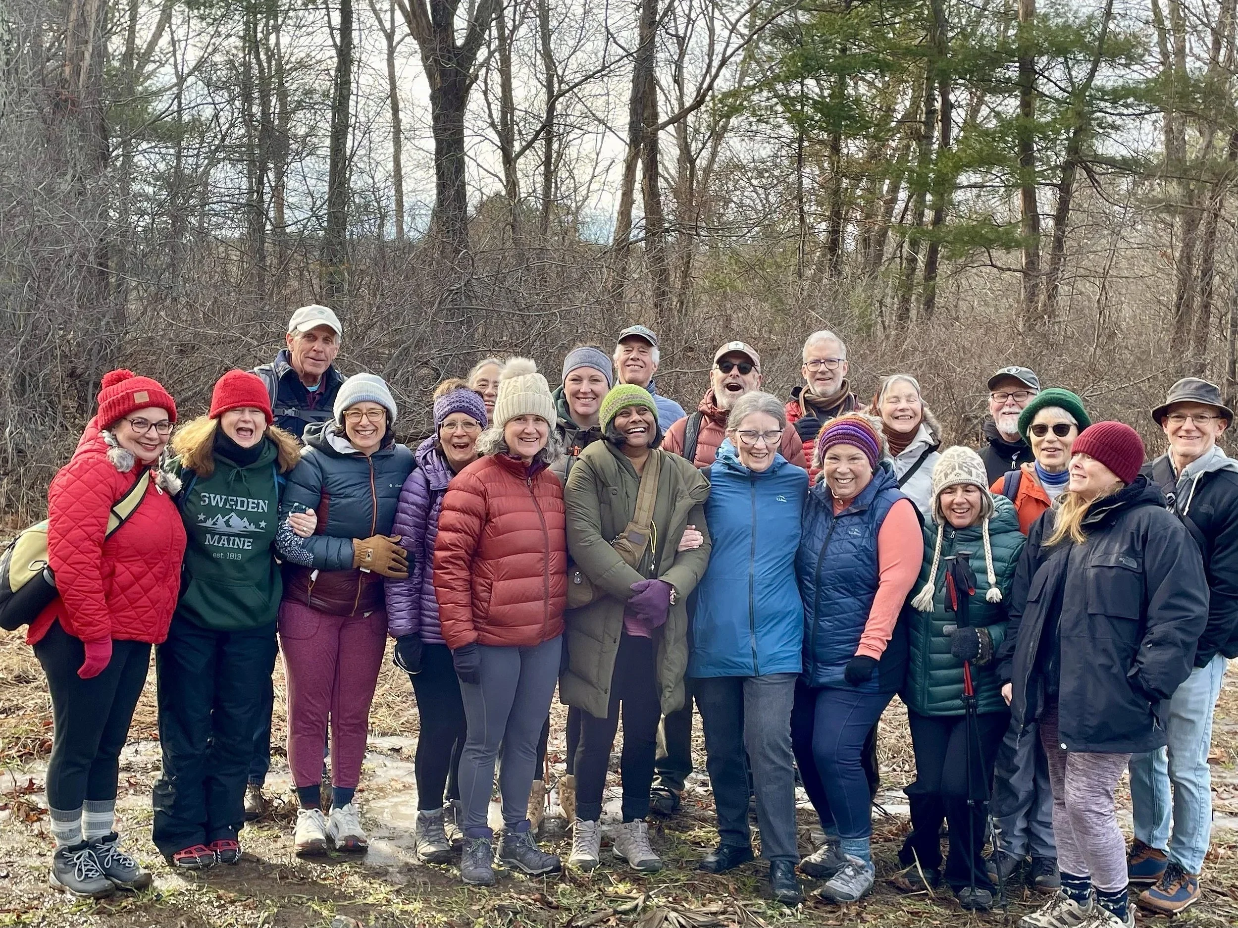 January at Willowdale State Forest, MA