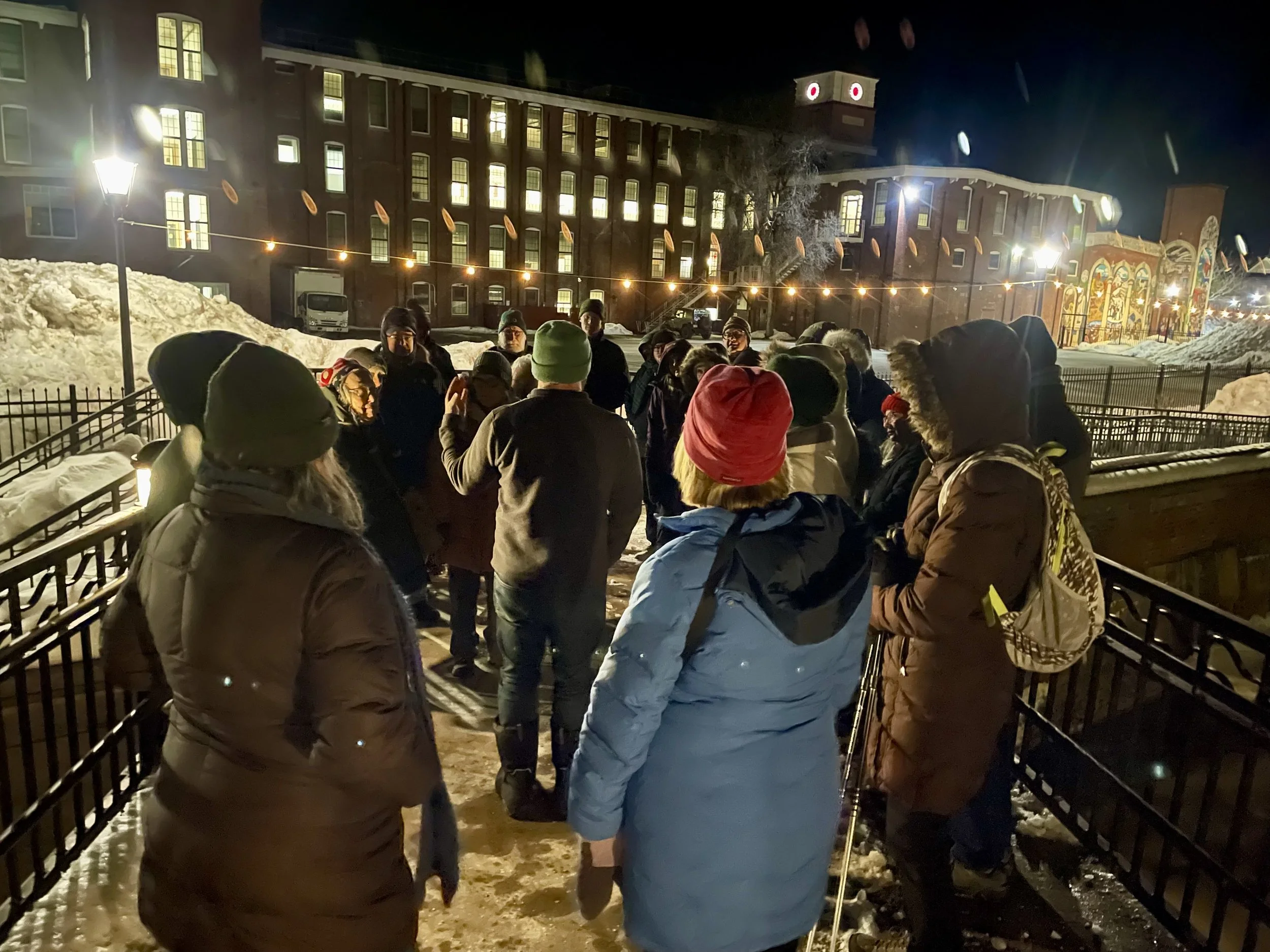 Learning about plans to dismantle dam after 350 plus years to allow the Ipswich River, a tidal river, to again run free!