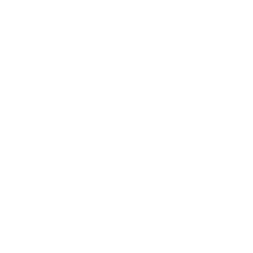 A line drawing of a champagne glass with two pouring bottles at the top. Inside the glass, there are words: learning, laughter, great wines, CPD.