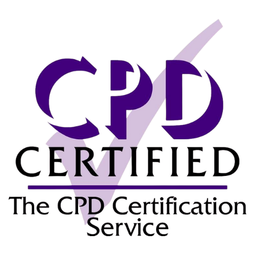 CDP Certification logo with a stylized CDP and text indicating certification from the CDP Center for Service.