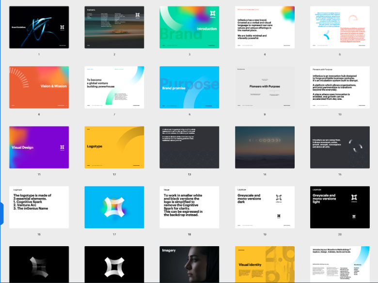 Brand identity for InGenius by SCL Studio