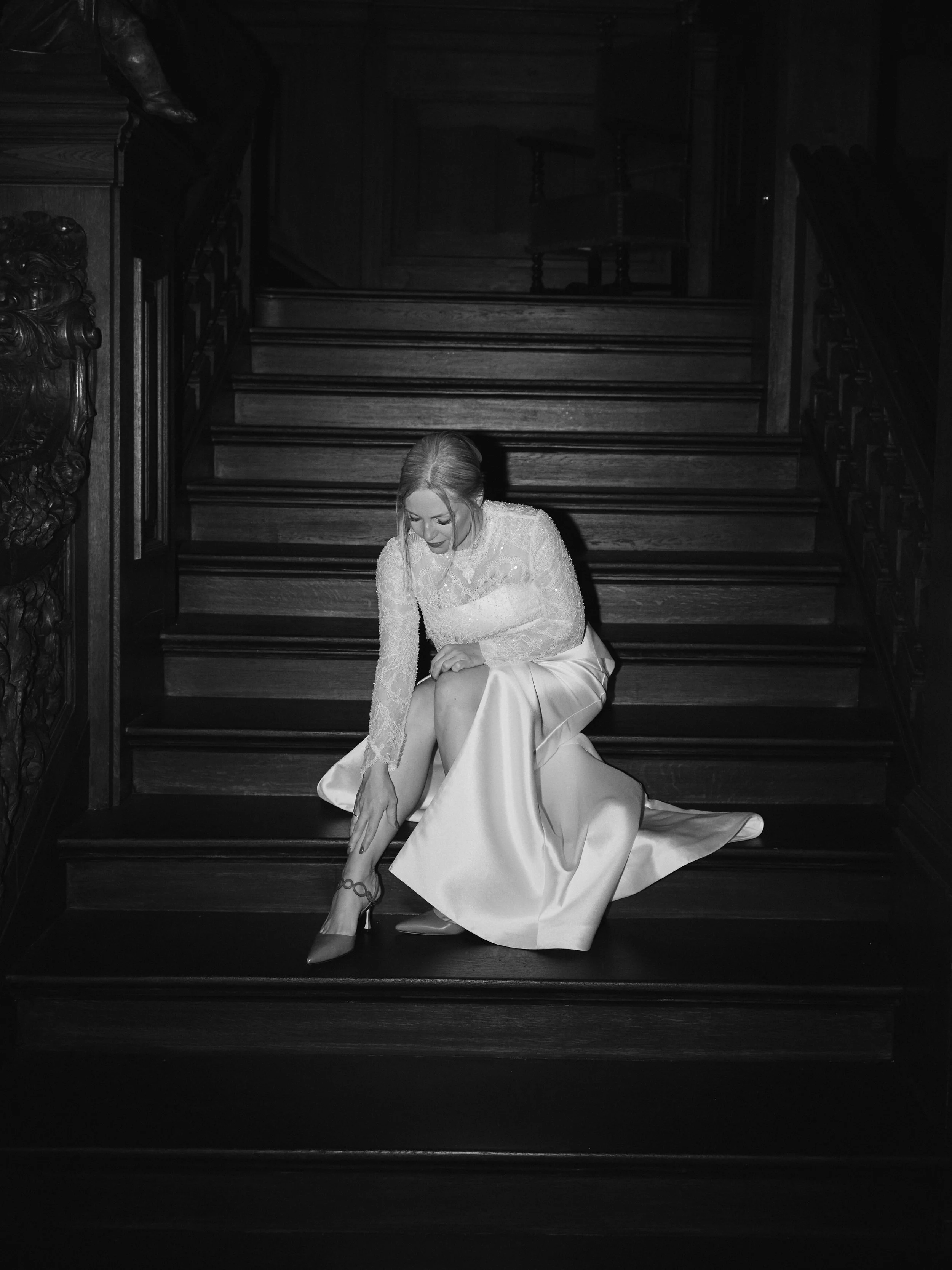 Hochzeitsfotografie im Editorial Stil – Sektempfang und emotionale Momente am Hochzeitstag