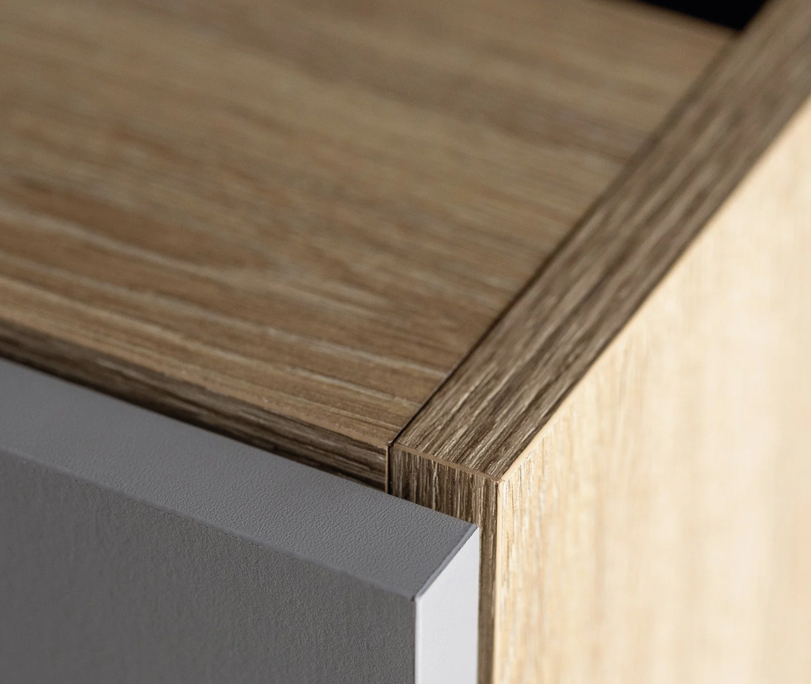 Glue and dowel or cam and dowel