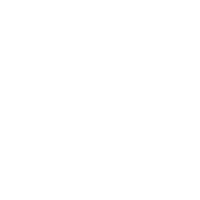 Outline of the Union Jack flag in white on a black background.