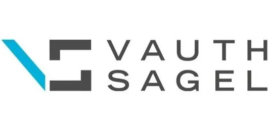 Vauth-Sagel logo with stylized geometric design and company name